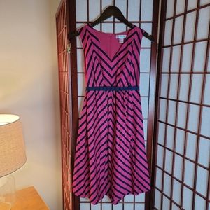 Sleeveless striped dress by Motherhood Maternity
